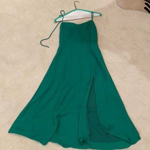 Corset type midi dress